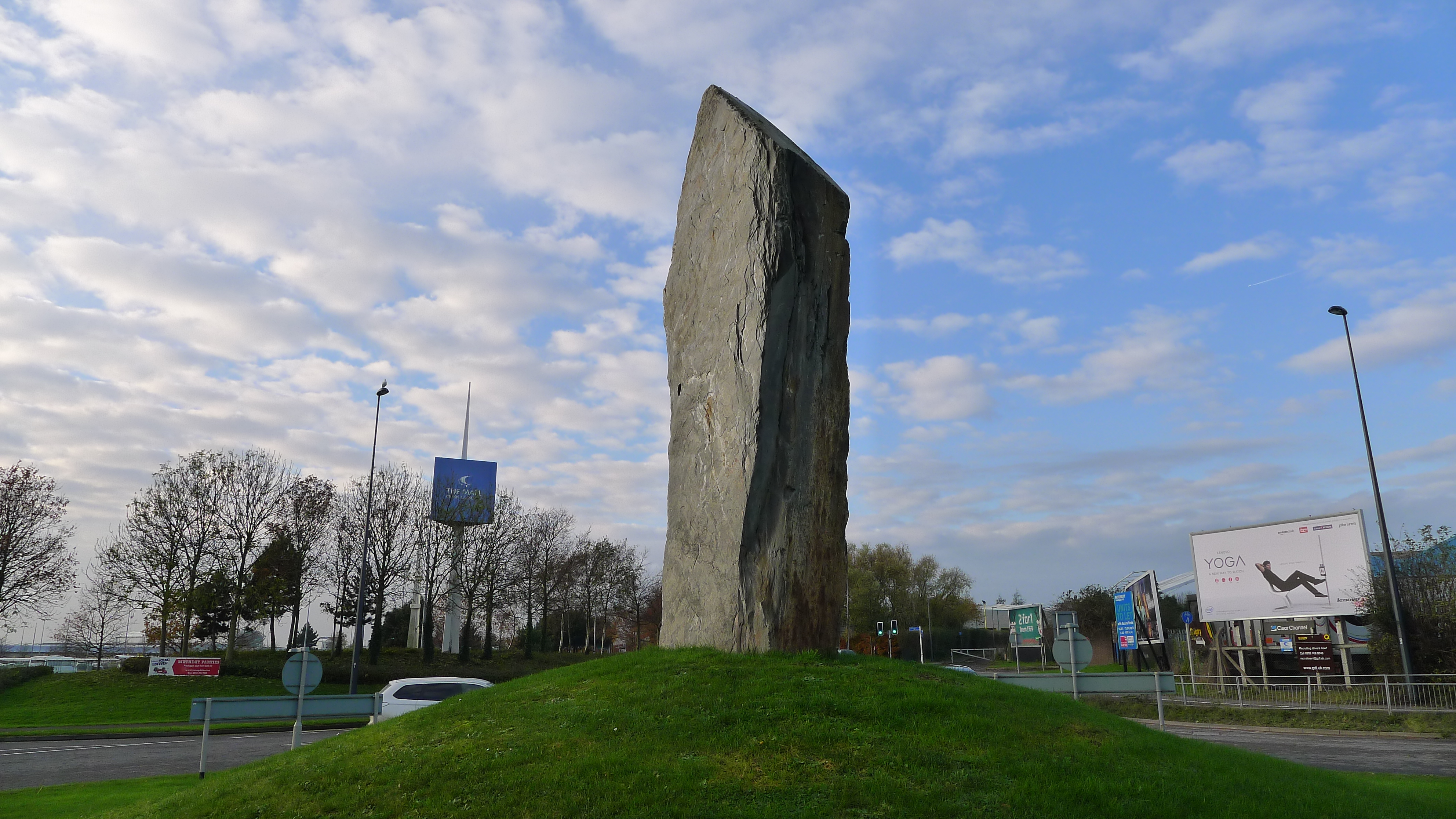 The Monoliths of Cribbs Causeway Car Park, Bristol