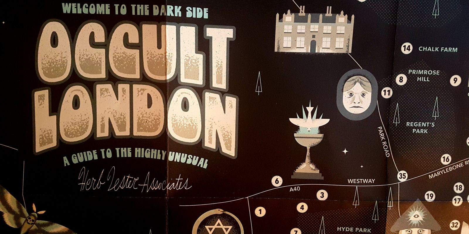 A Walk into the Dark Side: A New Map of Occult London